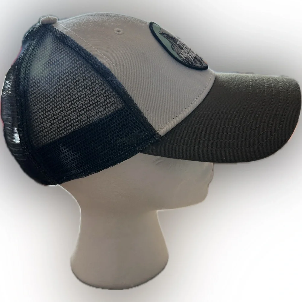 The North Face Snapback Mesh Back‎ Trucker Hats Blue One Size Lot of 2